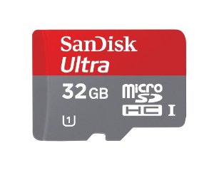 SanDisk Ultra MicroSDHC 32GB class 10 UHS-1