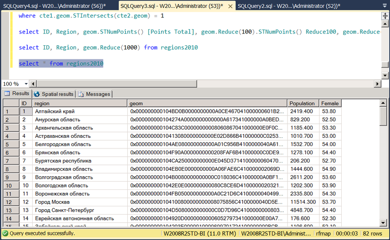 Геопространственные типы в отчетах SQL Server Reporting Services Геопространственные типы в отчетах SQL Server Reporting Services