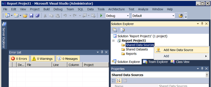 Геопространственные типы в отчетах SQL Server Reporting Services
