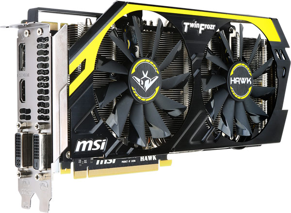 Печатная плата и система охлаждения 3D-карты MSI GTX 760 Hawk отличаются от таковых референсного образца