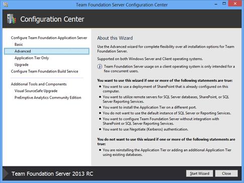 Хранение служебных баз Team Foundation Server 2013 RC на SQL Server 2014 СТР1 Хранение служебных баз Team Foundation Server 2013 RC на SQL Server 2014 СТР1