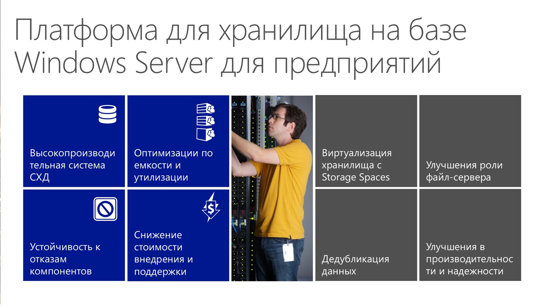 Хранилища и высокая доступность в Windows Server 2012 R2