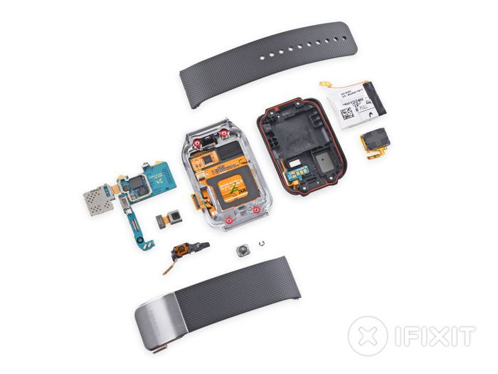 iFixit разбирает часы Samsung Gear 2