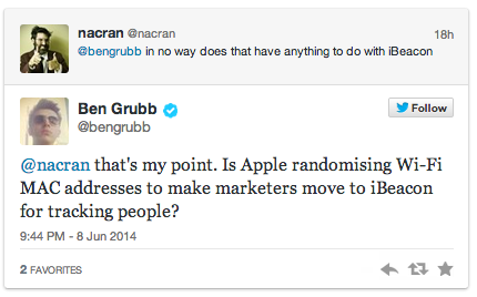 iOS8 — Новая политика подключения к WiFi iOS8 — Новая политика подключения к WiFi