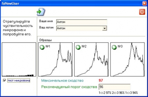 Идентификация пользователя по голосу