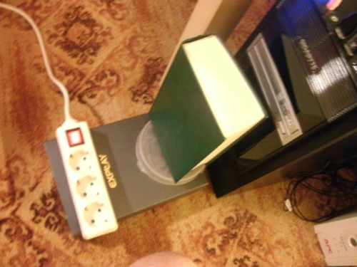 Идея будильника, или как объединить для этого книжку, CD ROM, фен, старую нокию и немного shella? image