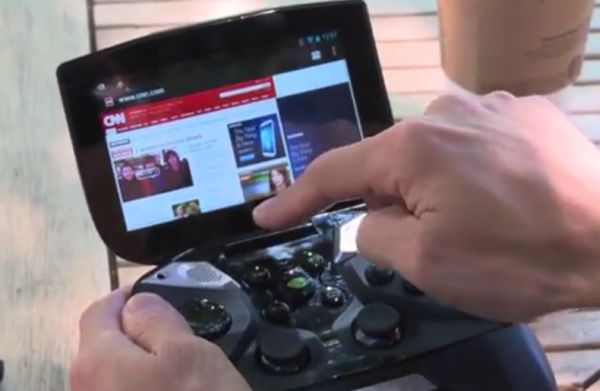 Игровая консоль NVIDIA Shield в работе (видео от Nvidia)