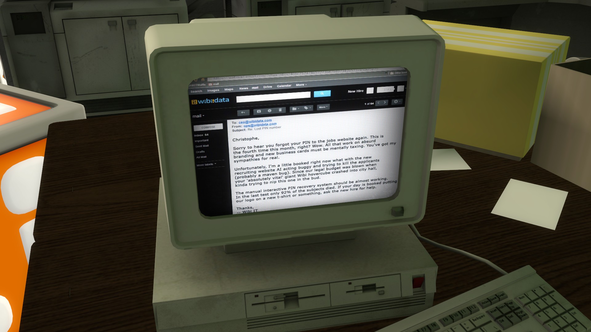 Игру Portal 2 используют для тестирования кандидатов на вакансию image