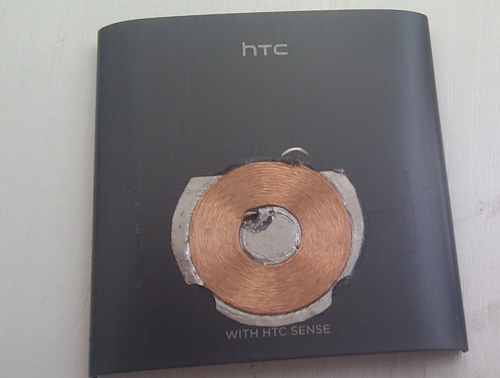 Имплантация беспроводной зарядки Palm в HTC HD2 image
