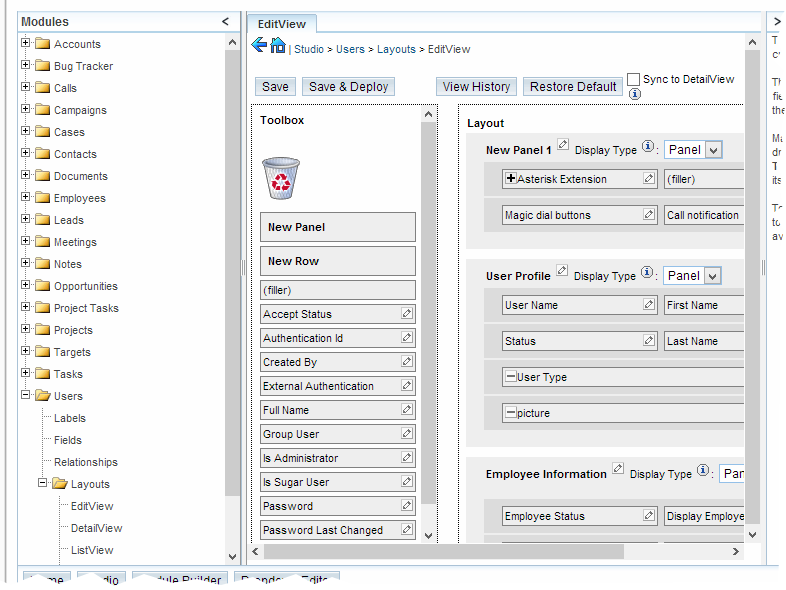 Интеграция Asterisk и SugarCRM