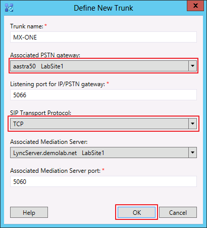 Интеграция MS Lync 2013 c Aastra MX ONE 5.0 (Direct SIP)