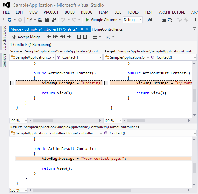Интеграция Team Foundation Services с Git и другие новые возможности image