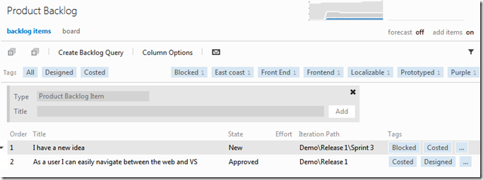 Интеграция Team Foundation Services с Git и другие новые возможности image