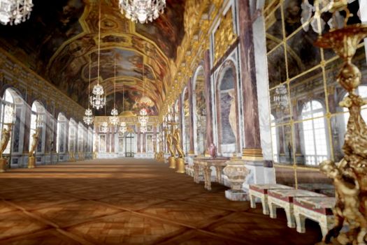 Интерактивное 3D путешествие по Версалю от Google