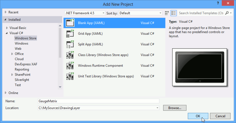 Использование технологии Direct2D для создания WinRT компонентов