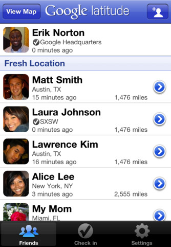 Исследование приложений обмена местоположением Исследование приложений обмена местоположением