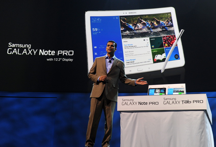 Итоги CES 2014: планшеты Samsung GALAXY NotePRO и TabPRO