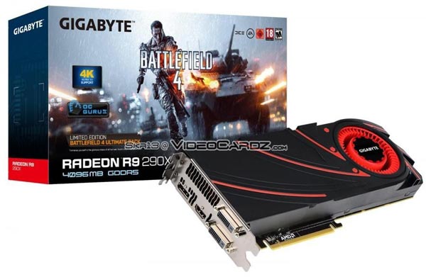 Выход 3D-карты AMD Radeon R9 290X ожидается 24 октября