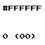 #FFFFFF 0 (00)