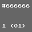 #666666 1 (01)