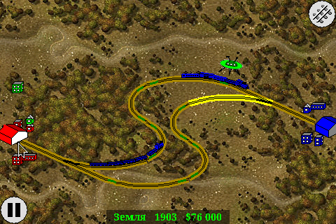 Железная дорога — реминисценция старой игры ShortLine