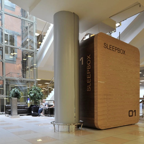 Кабины для сна Sleepbox поступили в продажу