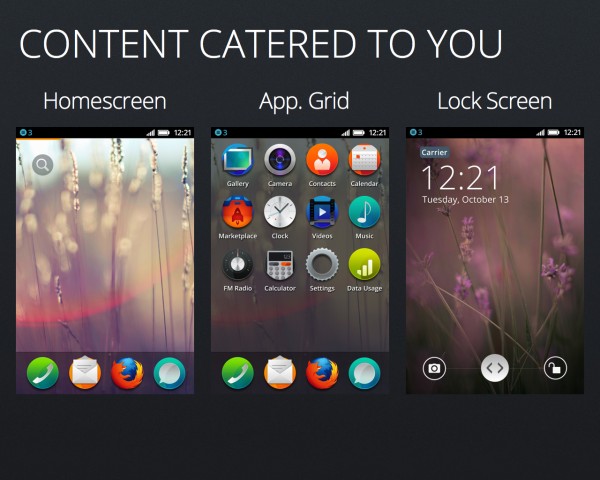 Как будет выглядеть Mozilla OS?