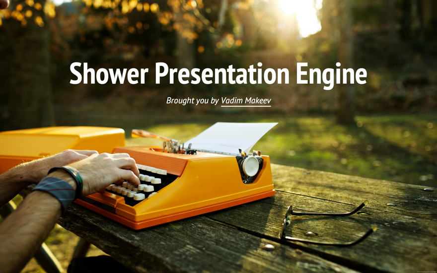 Как делать презентацию с помощью веб технологий? Как делать презентацию с помощью веб технологий?