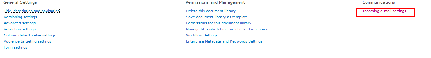 Как использовать функцию обработки входящей почты в SharePoint 2010 — пример из практики