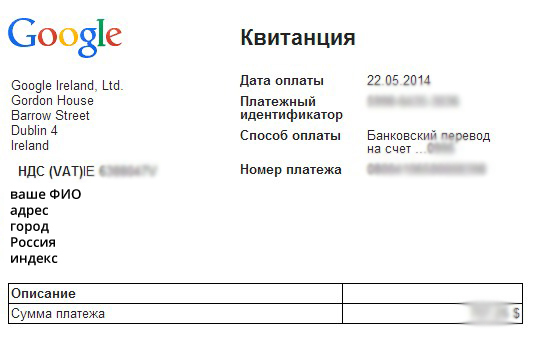 Как легализовать доход от Google AdSense для ИП