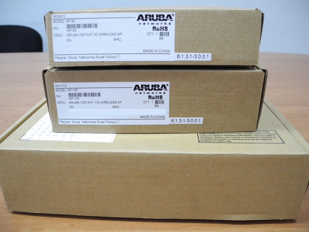 Aruba AP-93, AP-105 и AP-135