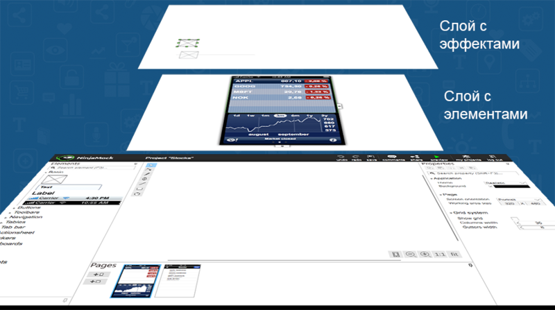 Как ниндзя прототипы делал. Ninjamock.com — дизайнер интерфейсов