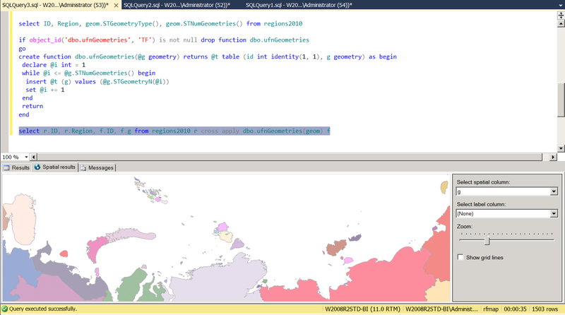 Как я снова затаскивал в таблицу карту