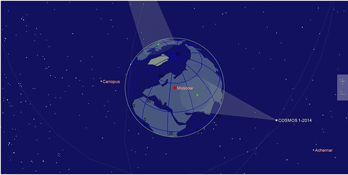 Скриншот с демо StarrySky