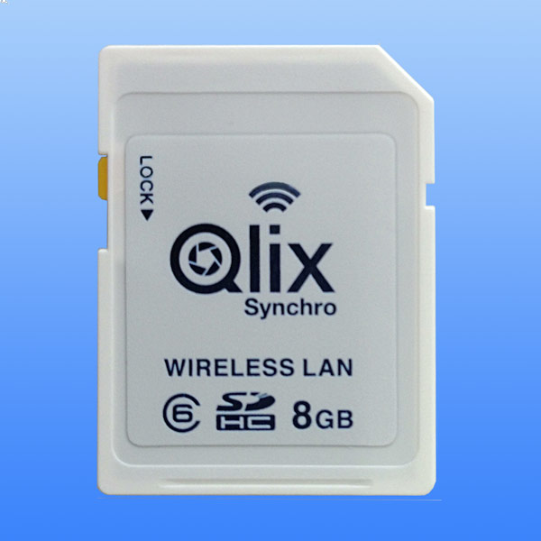 Карточка памяти Qlix QlixSynchro Class 6 объемом 8 ГБ стоит примерно $66