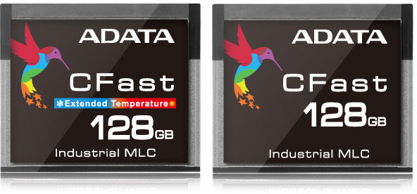 Карты памяти Adata ISC3E CFast предназначены для промышленной электроники
