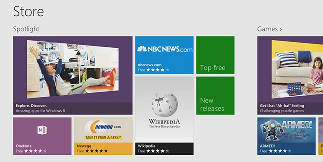 Каталог приложений Windows Store официально открылся с 7873 приложениями