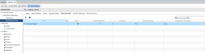 Клиентский VPN к VMware vCloud Director 5.1