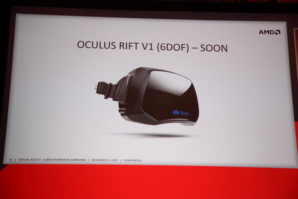 Ключевые выступления с третьего дня саммита разработчиков AMD APU13: Oculus VR