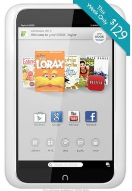 Компания Barnes & Noble до 17 июня снизила стоимость на планшеты NOOK HD и NOOK HD+