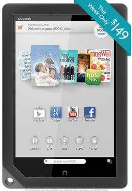 Компания Barnes & Noble до 17 июня снизила стоимость на планшеты NOOK HD и NOOK HD+