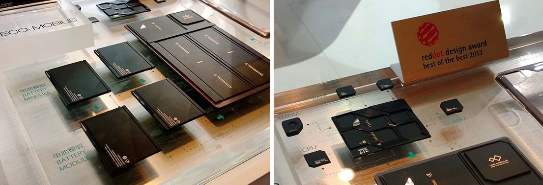 Компания ZTE представила свой модульный смартфон ECO MOBIUS