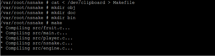 Компилируем змейку в браузере image