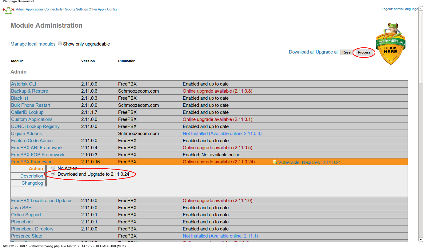 Конфигурирование телефонов Digium через модуль DPMA в Elastix Конфигурирование телефонов Digium через модуль DPMA в Elastix