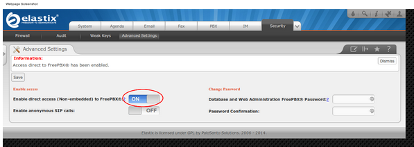 Конфигурирование телефонов Digium через модуль DPMA в Elastix Конфигурирование телефонов Digium через модуль DPMA в Elastix