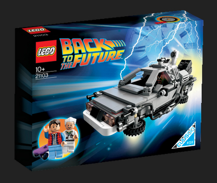 Конструктор Lego.cuusoo «Назад в будущее» в продаже с 1 августа