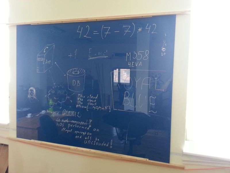 Контрастная и долговечная маркерная доска Контрастная и долговечная маркерная доска