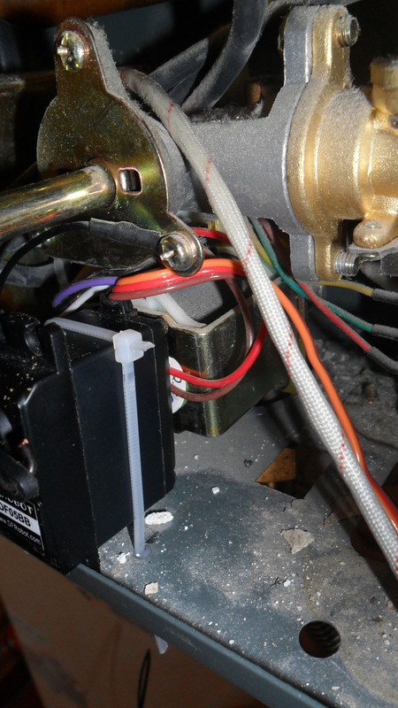 Контроль темературы воды в газ. колонке Контроль темературы воды в газ. колонке