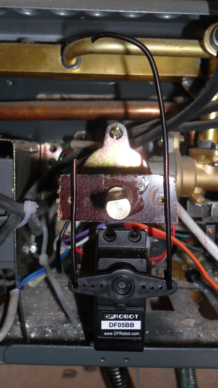 Контроль температуры воды в газ. колонке Контроль температуры воды в газ. колонке