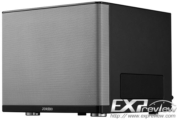 Корпус Jonsbo V6S для систем типоразмера mini-ITX напоминает акустическую систему